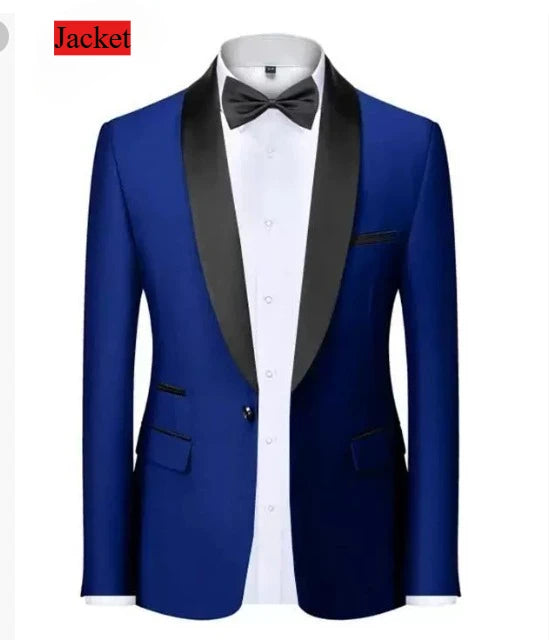 Men Formal Slim Fit Tuxedo -