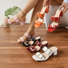 New Shoes for Women Fashion Summer High Heels Sandals Sexy Comfortable Women Sandals Female Outdoor Designer Shoes for Women -