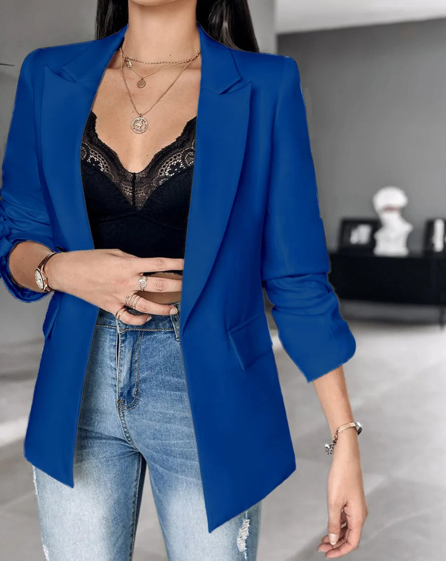 Stay sharp and stylish with these trendy women's blazers—perfect for business and casual occasions alike! -
