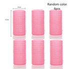 Hair Rollers Self Grip Hook Hair Curlers Heatless Roller Salon Dressing Curlers Jumbo Size Sticky Hair Styling Tools -