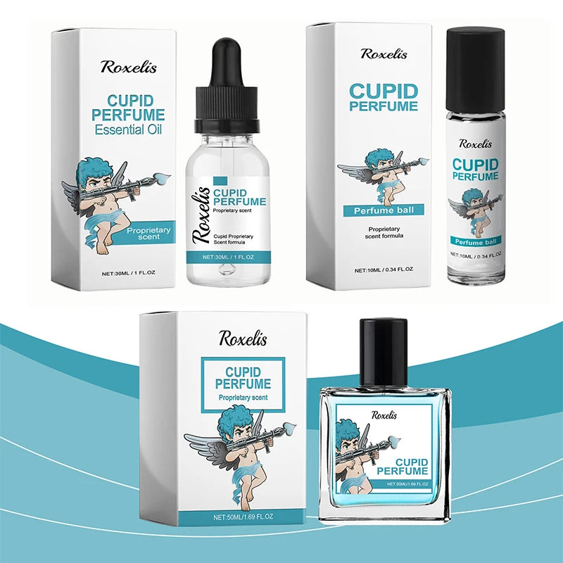 Cupid Cologne Men's Perfume Lasting Charm Temptation Attract The Opposite Sex Dating Body Spray 50ml Ambergris Portable Perfume -
