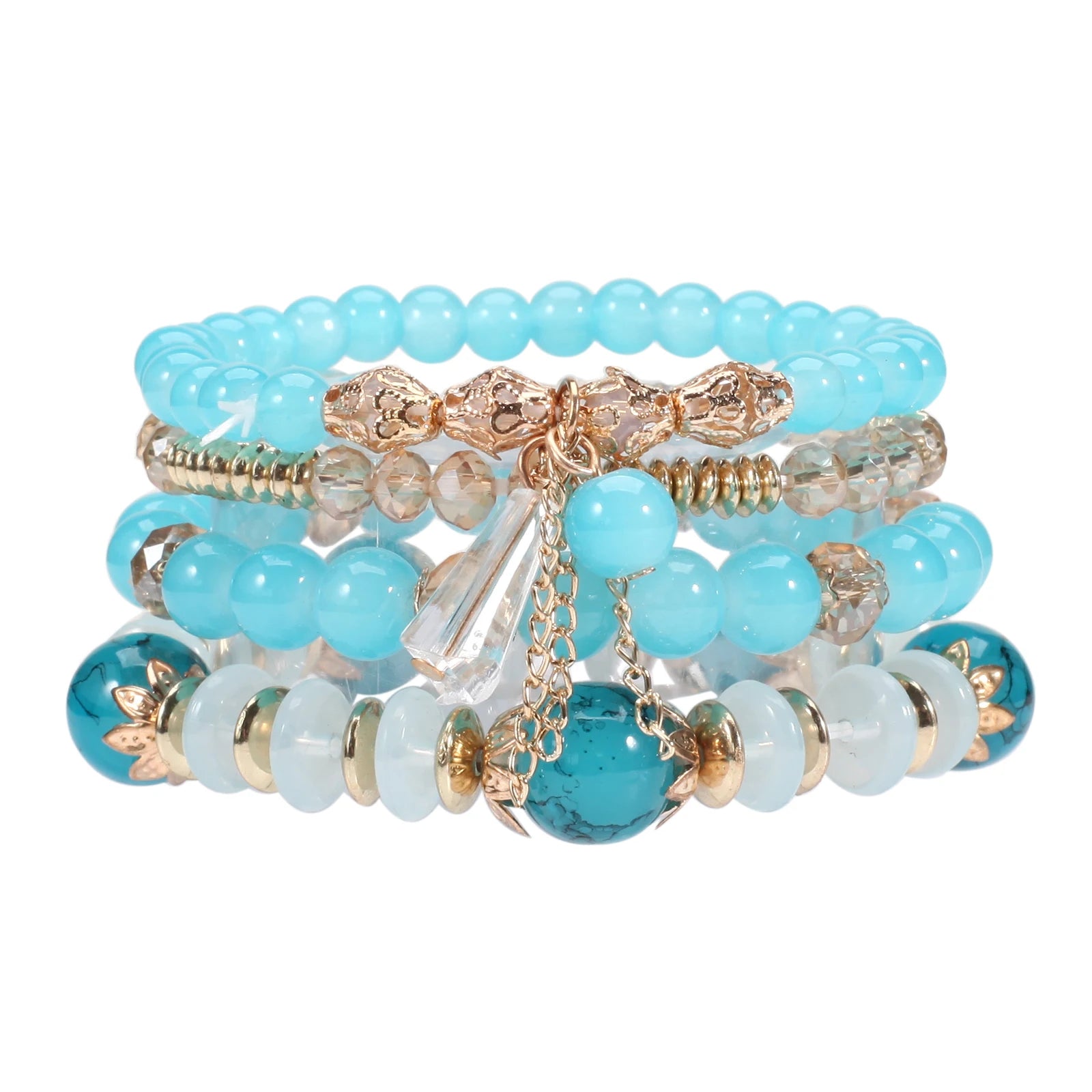 Stackable Bead Bracelets -