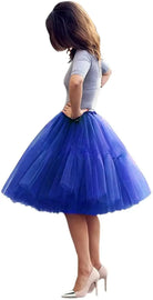 Add volume and elegance to your outfit with this knee-length underskirt—perfect for enhancing dresses and skirts for a fuller look! -