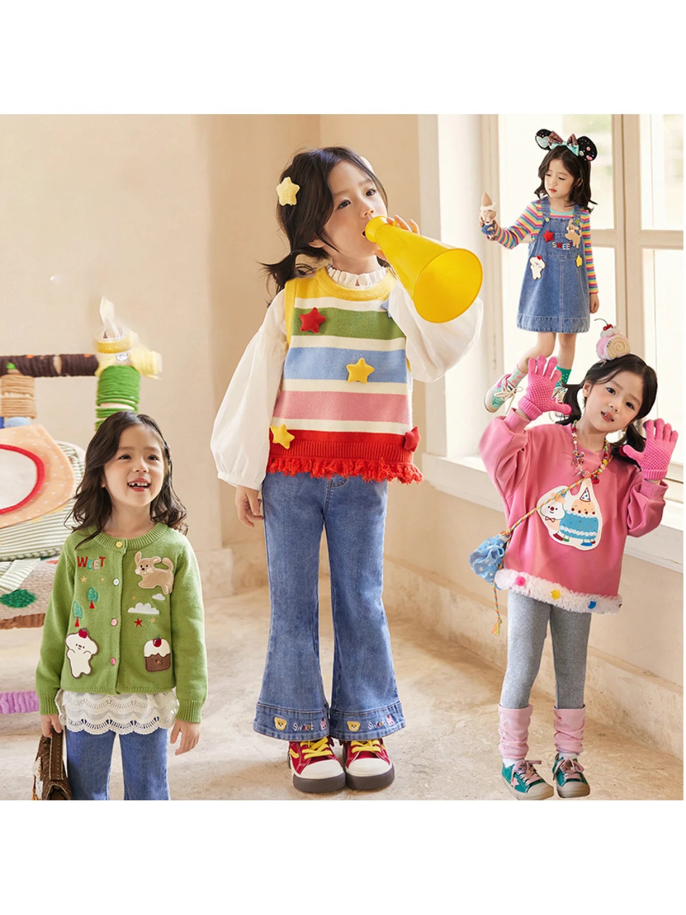 Children's Clothing for Girls, New Autumn Clothing, Casual Wear for Toddlers, Children's Clothes for Girls -