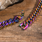8mm/10mm/12mm Cuban Link Bracelets for Men Women -