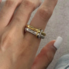 A Niche Two-Color Four-Ring -