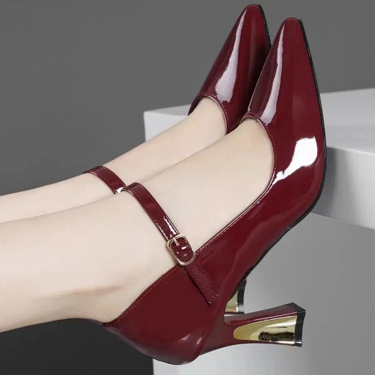 Shoes Woman 2025 Trend Luxury Shoes for Women Brand Pumps black sexy High Heels Party Elegant Ladies Shoe Designer Woman Heels -