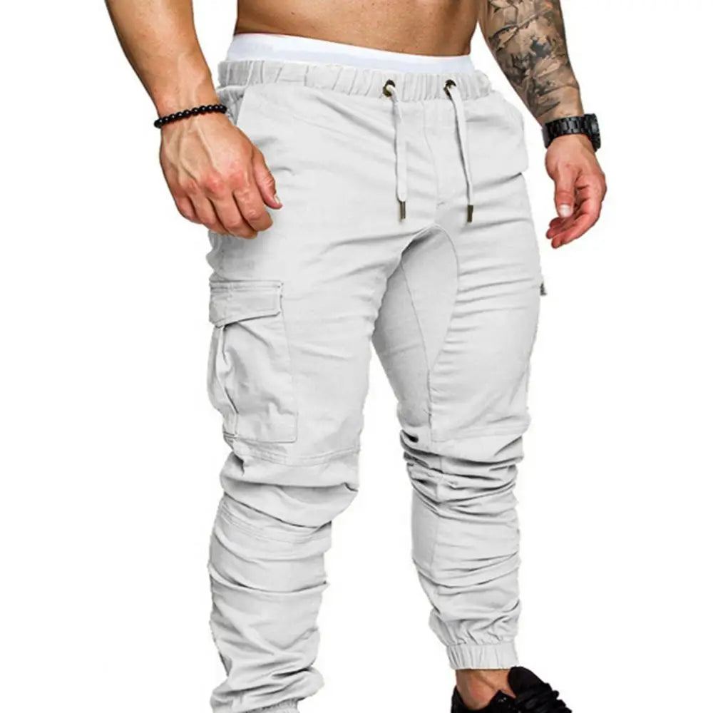 Men Skinny Cargo Pants -