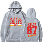 Chiefs Era Sweatshirt Kelce 87 -