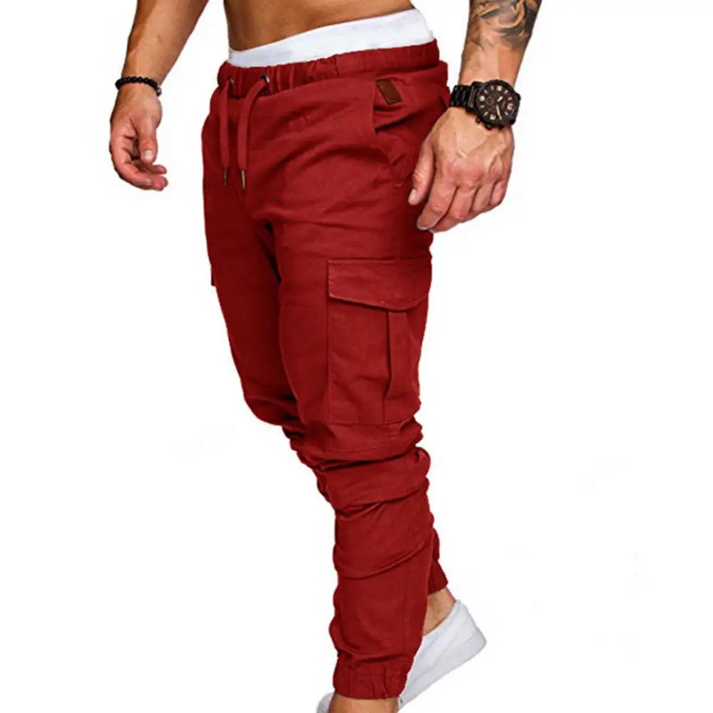 Men Skinny Cargo Pants -