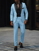 Men's Business Casual Two-piece suit -