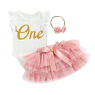 Dress your little princess in style with this 3-piece casual outfit set—comfortable and adorable for everyday wear! -