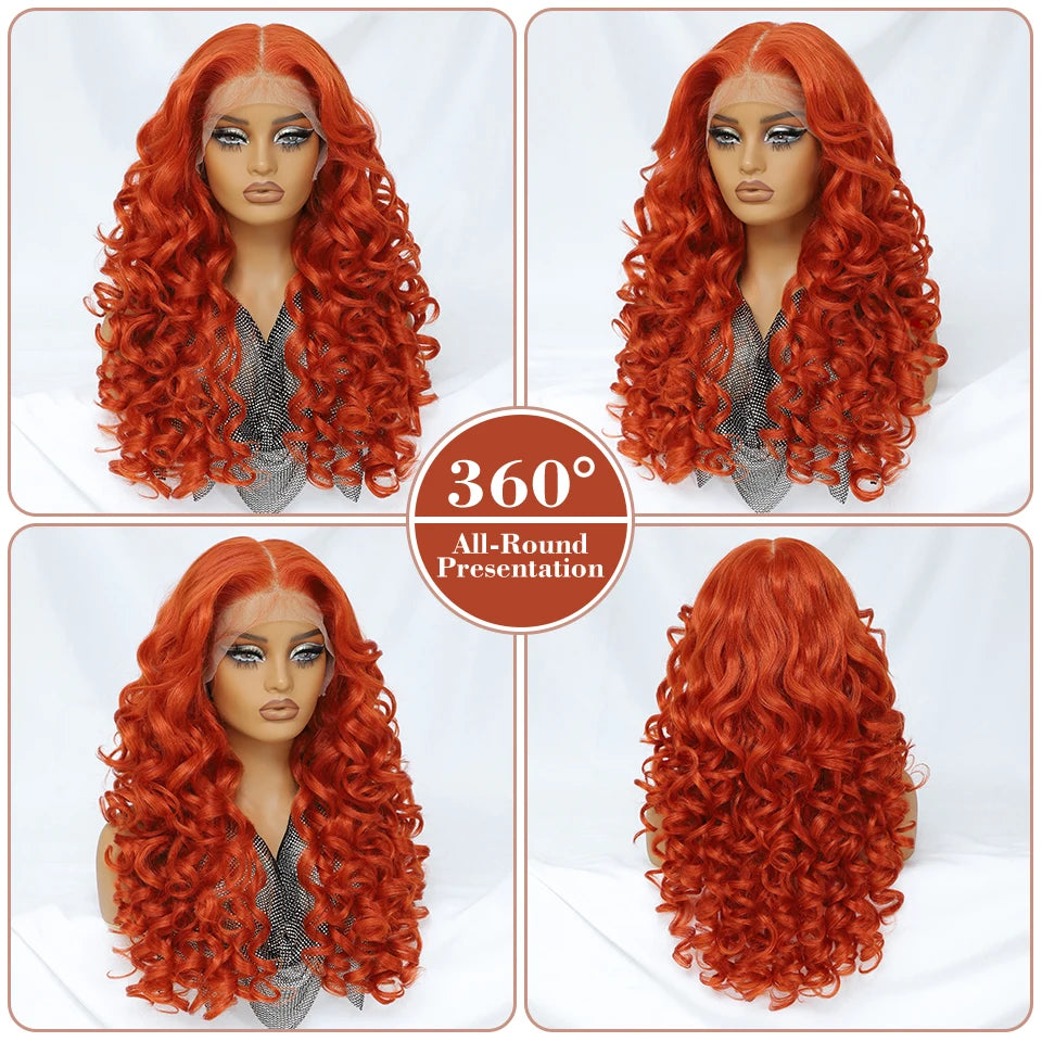 Achieve a stunning look with this Latisha curly 13x6 lace frontal wig. Featuring pre-plucked hairline and baby hair, this wig offers a natural and stylish appearance for a flawless finish. -