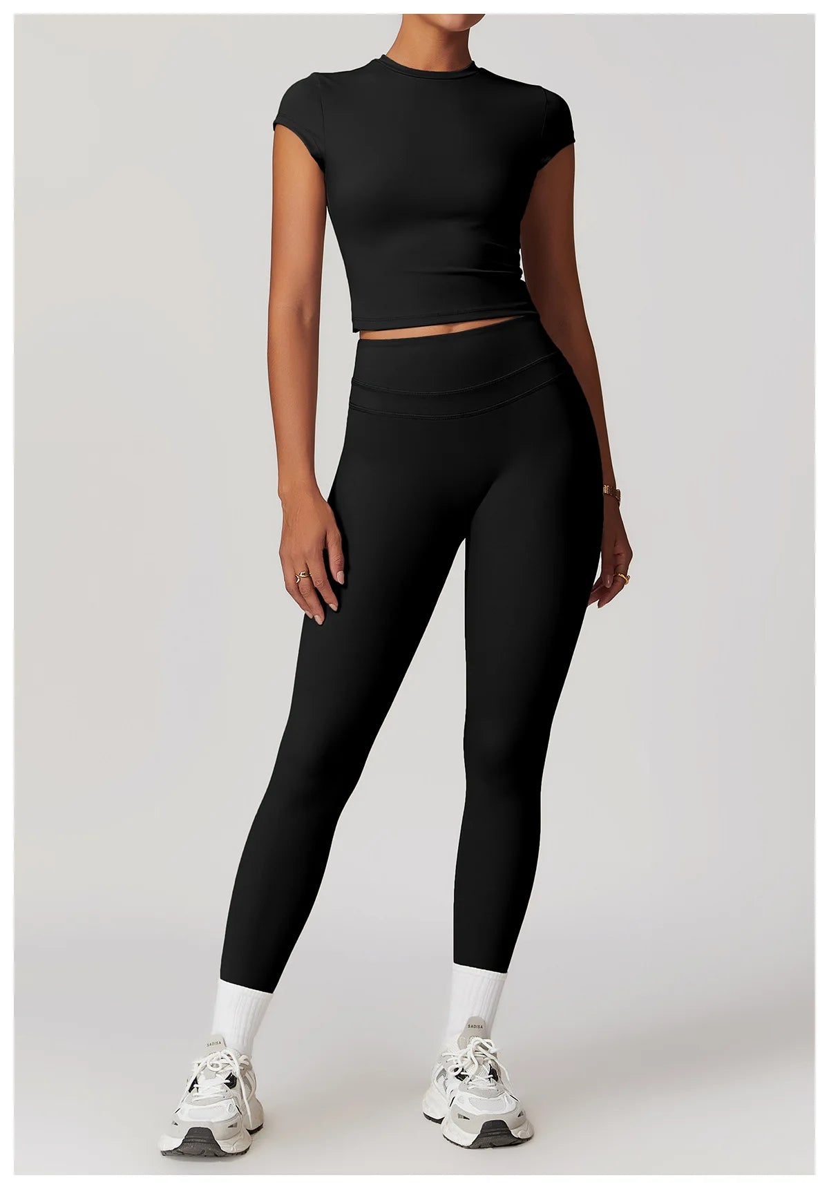 Yoga Leggings High Waist Sport Leggings Women's Running Workout Tights Gym Push Up Fitness Trousers -