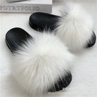Faux Fur Slippers Women -