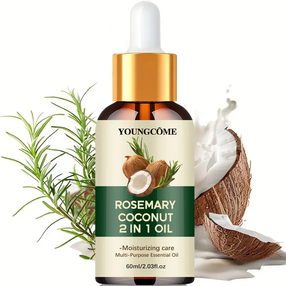 Rosemary Hair Oil Improve Hair Loss And Nourishes Strengthen Hair Roots Scalp Treatment Hair Care -