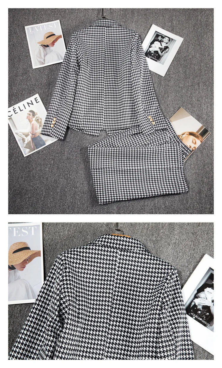 Stay chic and professional with this casual long sleeve blazer for women—fashionable coat perfect for office wear and stylish outerwear! -
