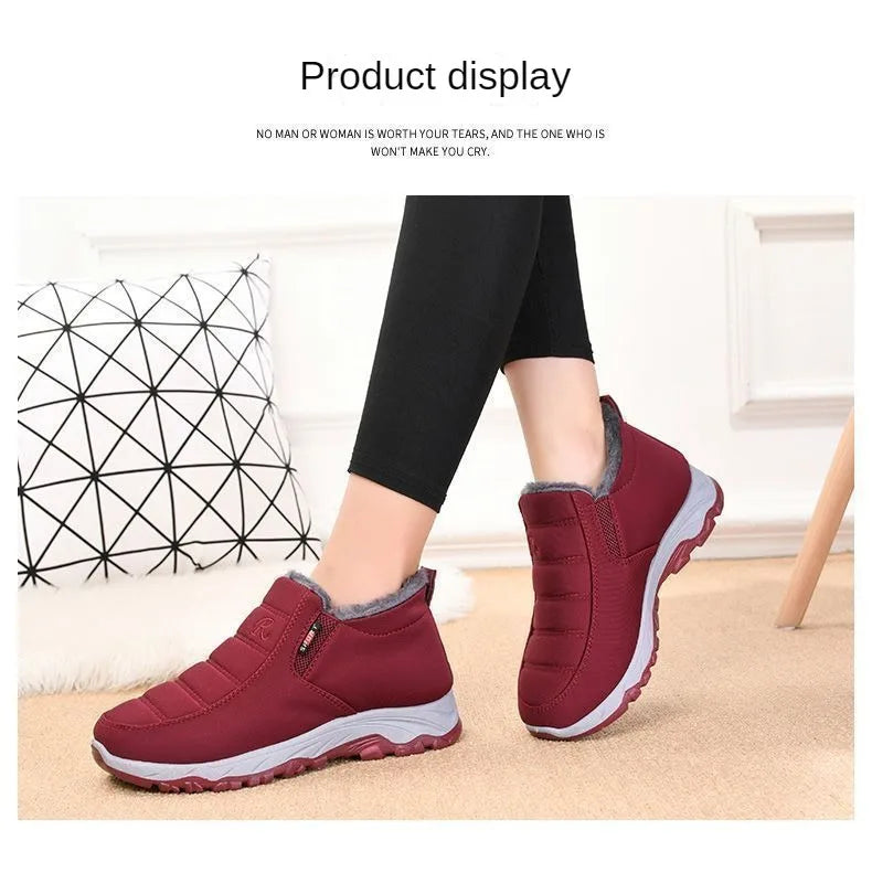 Women's Shoes Autumn Winter Casual Cotton Chunky Sole Warm Anti-Slip Affordable Free Shipping -