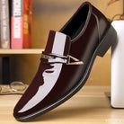 Fashionable versatile new spring autumn men's business formal wear casual comfortable men's shoes elegant thick soled shoes -