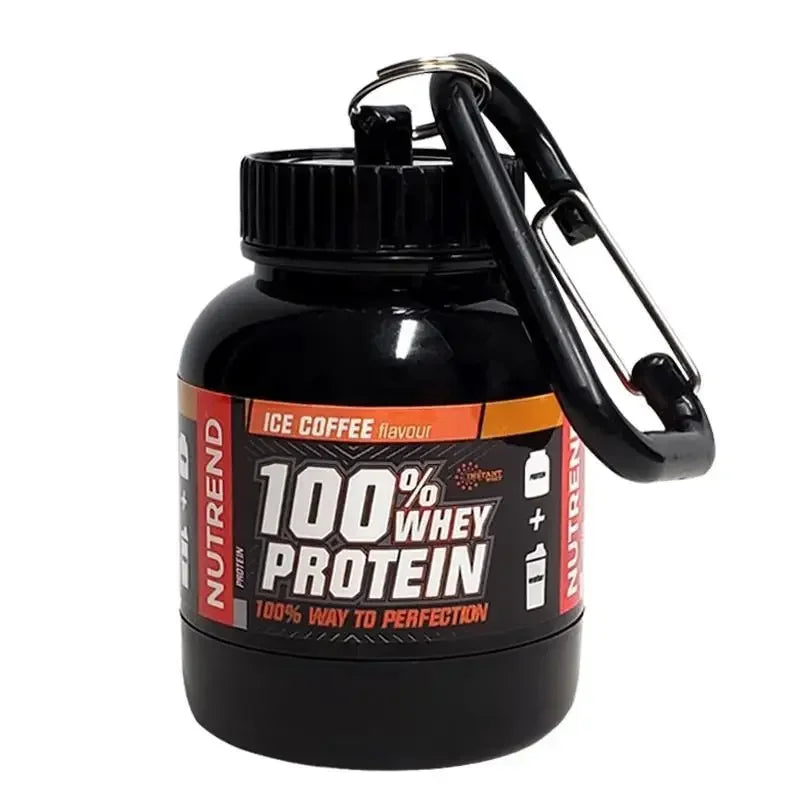 100/200ml Portable Protein Powder Supplement Container -