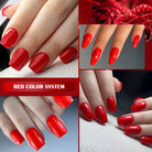 Explore your creativity with this comprehensive set of 129 colors of 7ML nail gel polish. Perfect for nail art enthusiasts, these semi-permanent colors allow for endless possibilities and stylish designs. -