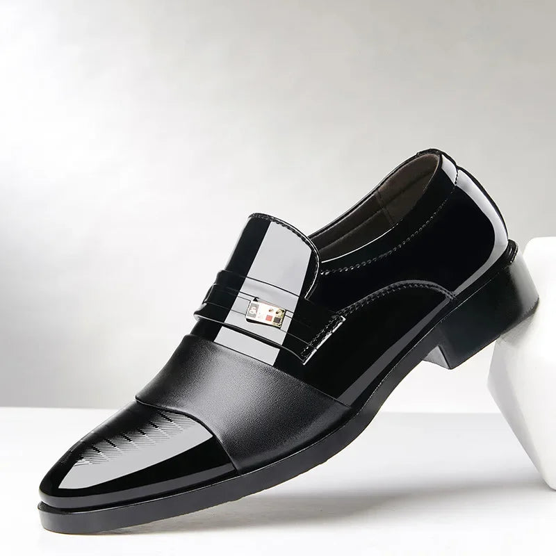 Step up your style with these luxury leather shoes for men—an elegant and premium choice for a sophisticated look! -