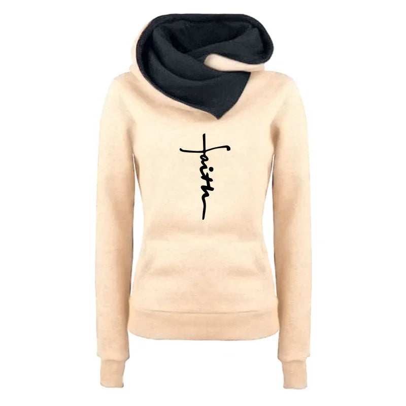Stay cozy and stylish with these fashionable Christian-themed sweatshirts for women! -