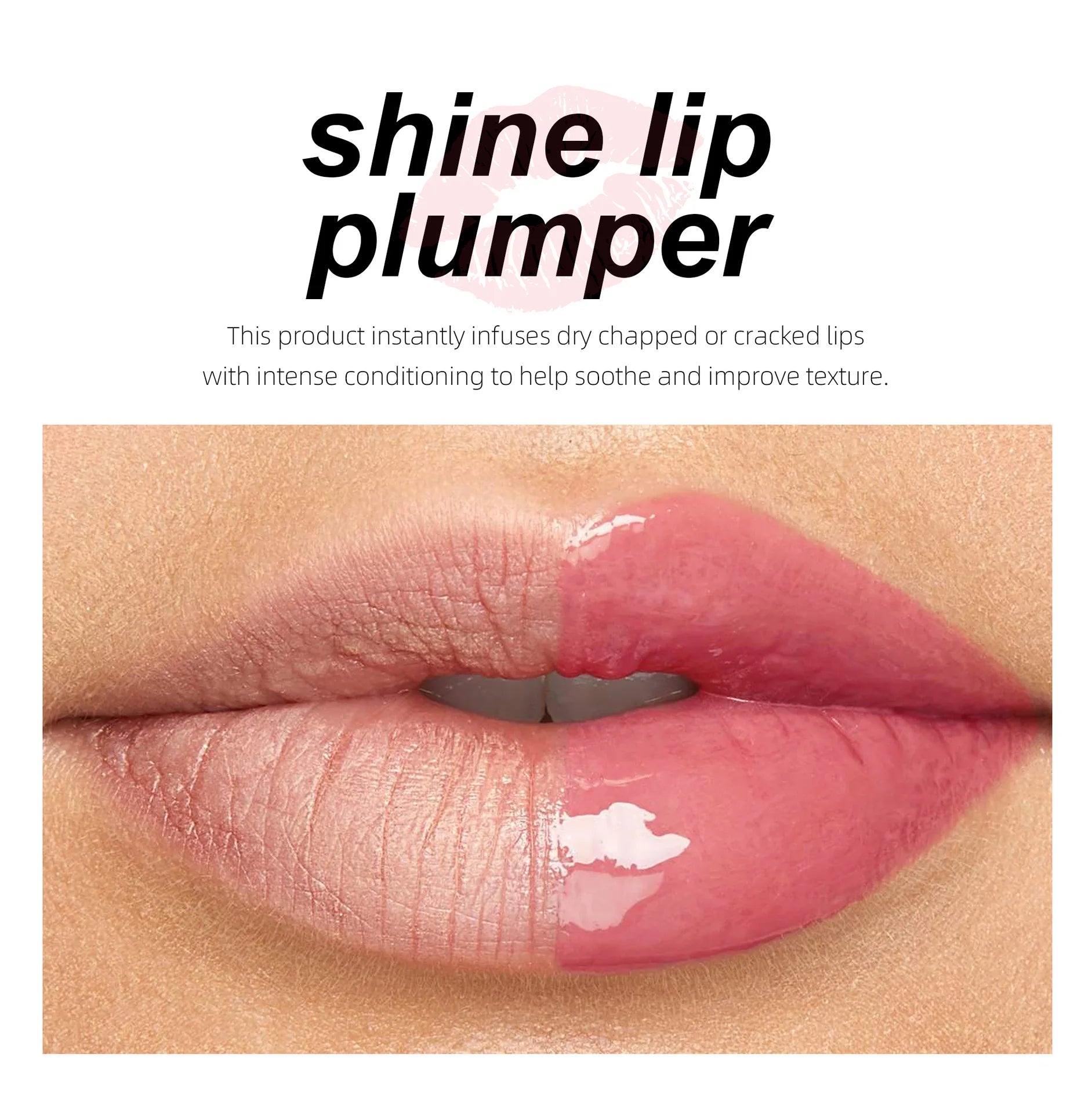 Handaiyan Long Lasting Lipstick Waterproof Moisturizing MIrror Watery Jelly Lip Stick Lip Plumper Lip Balm Makeup -