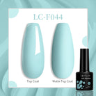 Explore your creativity with this comprehensive set of 129 colors of 7ML nail gel polish. Perfect for nail art enthusiasts, these semi-permanent colors allow for endless possibilities and stylish designs. -