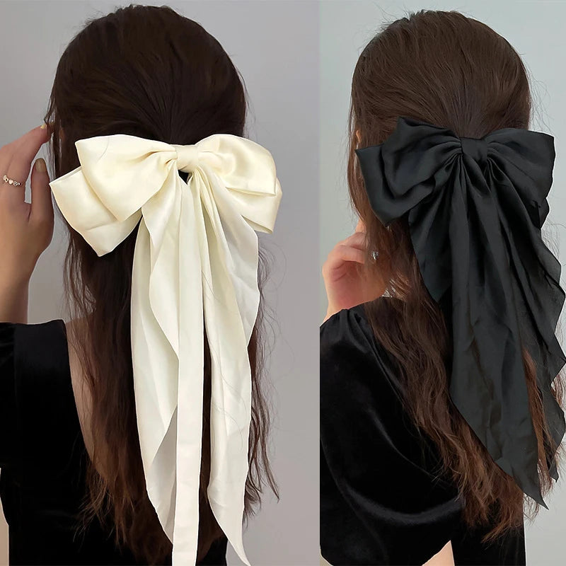 Bow Ribbon Hair Clip for Girls -