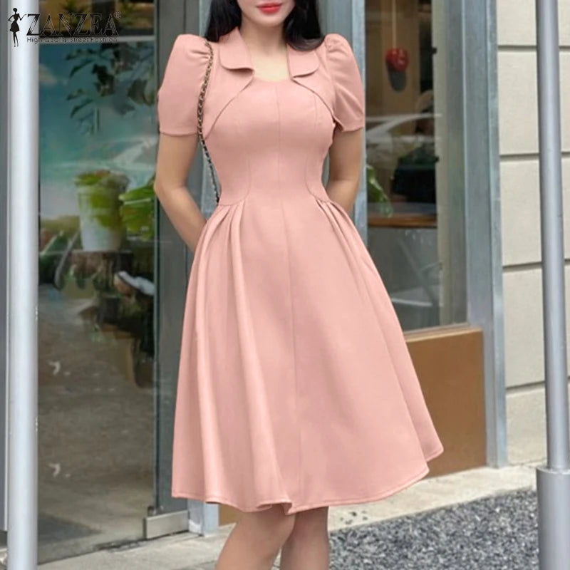 Elegant A-Line Party Dress -