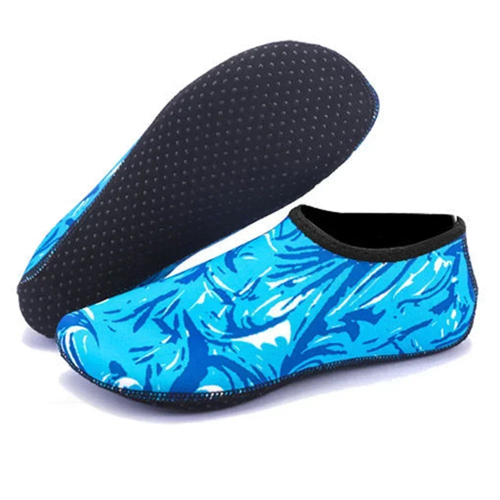 Unisex Water Non-Slip Sneaker Shoes Swimming Diving Socks Summer Aqua Beach Sandal Flat Shoe Seaside Socks Slipper for Men Women -