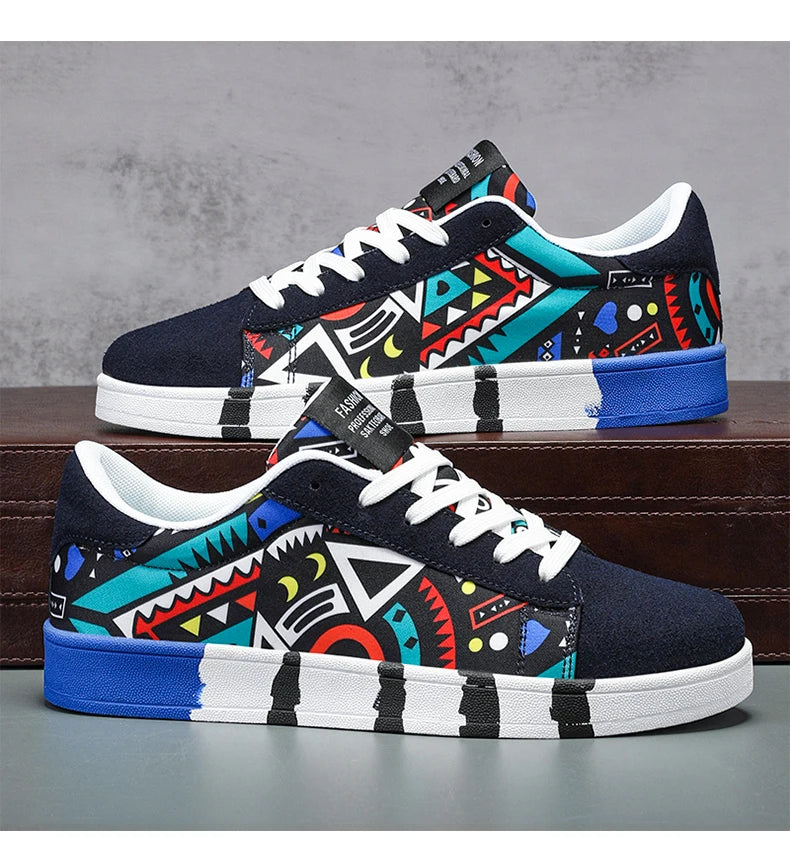 Men Flat Bottomed Shoes Fashion Popular with Colorful Outdoor Sneakers That Comfort Non Slip High-quality Fitness Leisure Shoes -