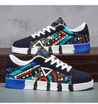 Men Flat Bottomed Shoes Fashion Popular with Colorful Outdoor Sneakers That Comfort Non Slip High-quality Fitness Leisure Shoes -