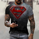 New Men's T-shirt Superman (Throw-Back) -