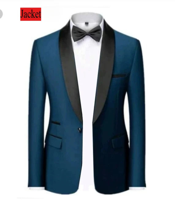 Men Formal Slim Fit Tuxedo -