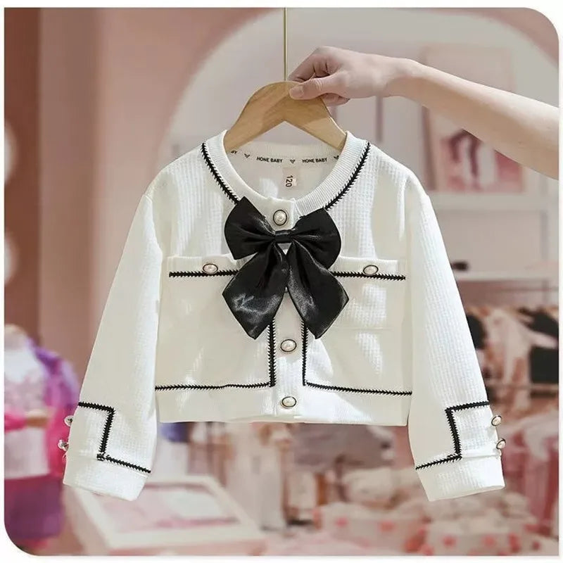 Girls Clothes Sets Spring Autumn Blouses Tops + Pants Outfits For Children Clothes Set Sweet Kids Clothing 4 6 9 T2Pcs -