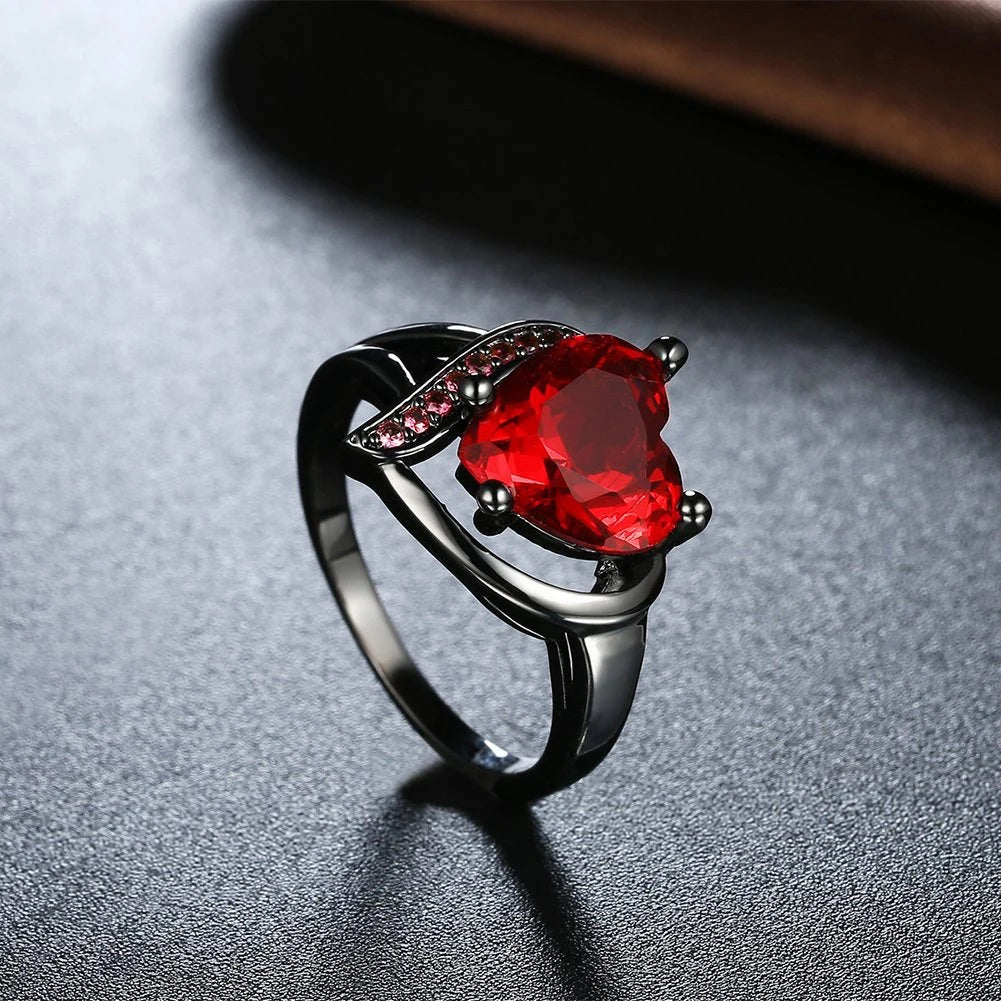 Fashion Couple Rings Romantic -