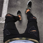 Mens Jeans Ripped & Stretch -