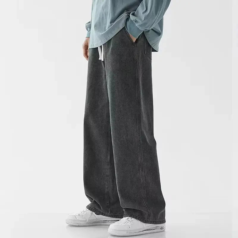 Mens Jeans Large Denim Jeans -