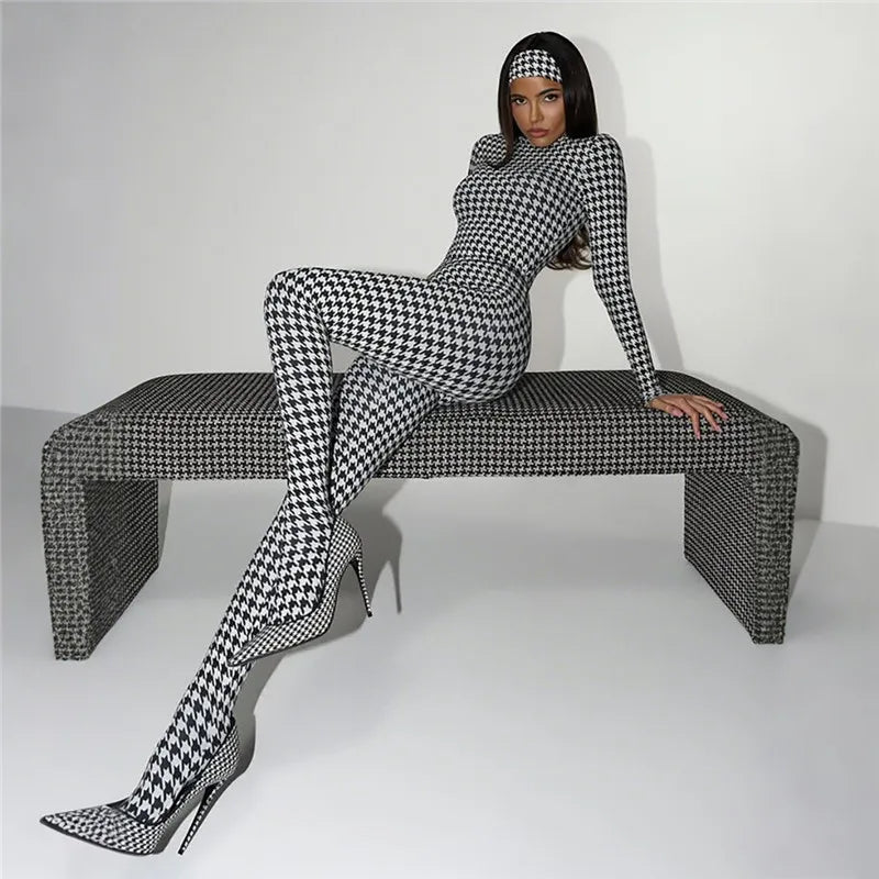 Plaid Jumpsuit for (Women) -