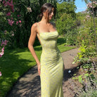 Floral Print Spaghetti Strap Sundress -