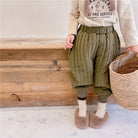 Children's Clothing From 2 To 7 Years Winter Kids Warm Cotton-Padded Trousers Baby Girls Thick Pants Toddler Boys Wear Clothes -