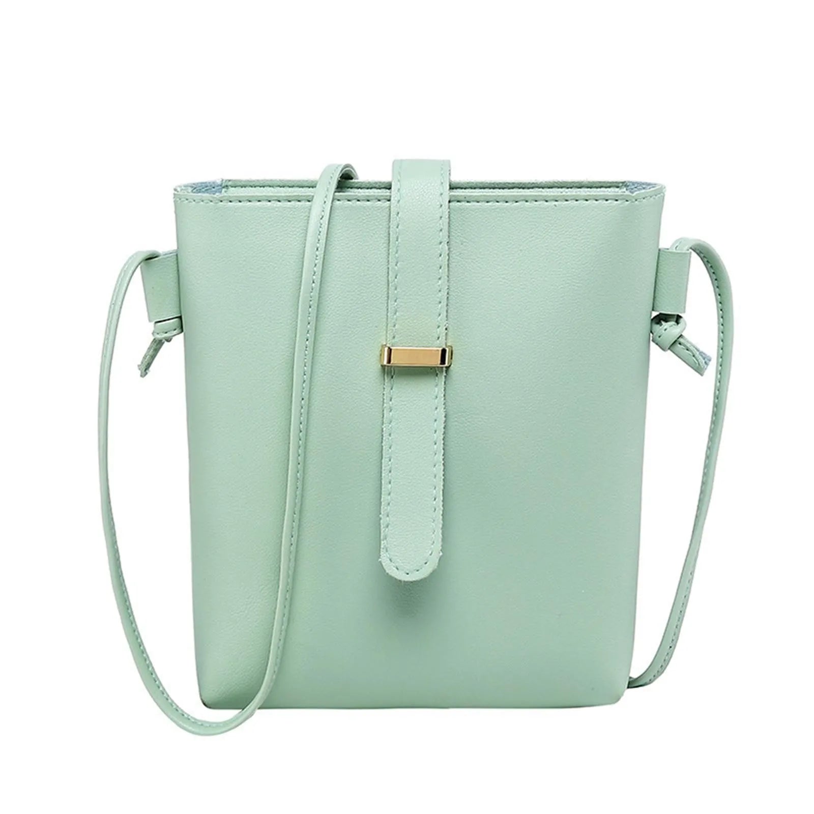 Stay on trend with this fashionable drawstring lady bag, featuring a stylish cross-border design and casual letter detail. Perfect for adding a chic and trendy touch to your outfit! -