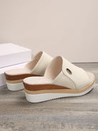 Women's High Heels Slippers New Summer Beach Platform Wedge Sandals Female Fashion Outdoor Ladies Slides Sandalias Mujer -
