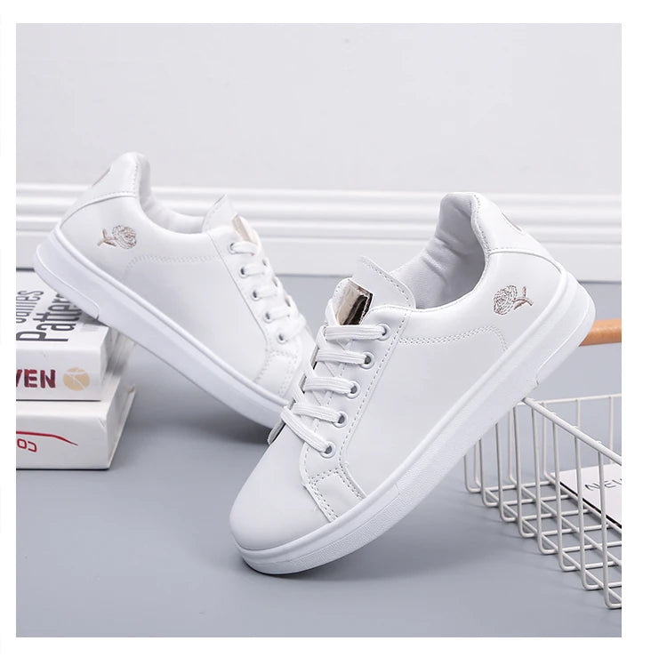 Women Leather Sneakers -