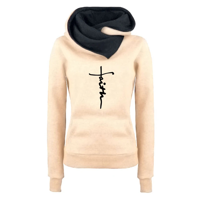 Stay cozy and stylish with these fashionable Christian-themed sweatshirts for women! -