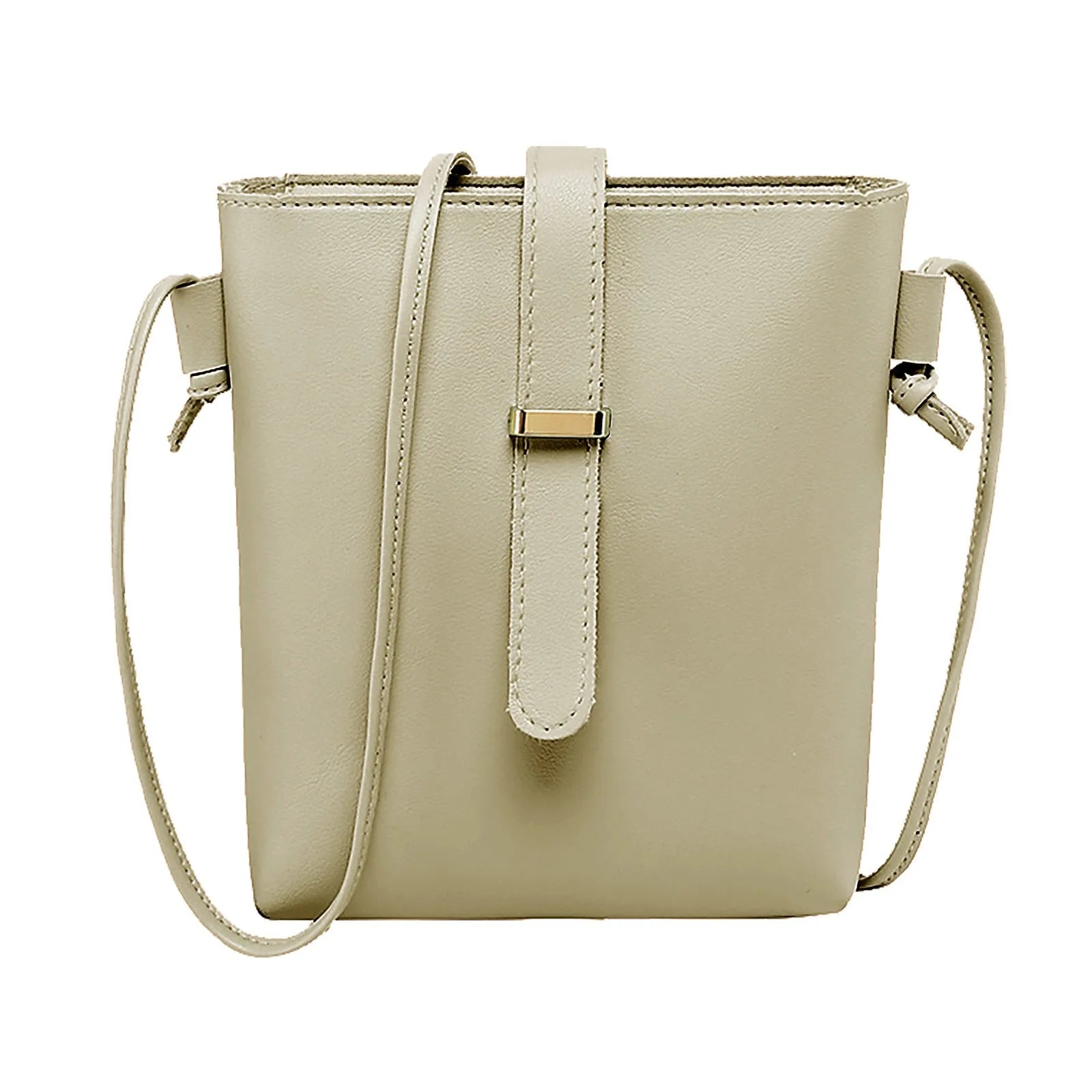 Stay on trend with this fashionable drawstring lady bag, featuring a stylish cross-border design and casual letter detail. Perfect for adding a chic and trendy touch to your outfit! -