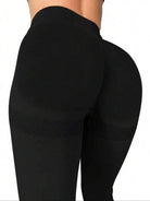 Three pairs of seamless high-waist yoga trousers, solid color + tie-dye combination, perfect for yoga, gym and running. -