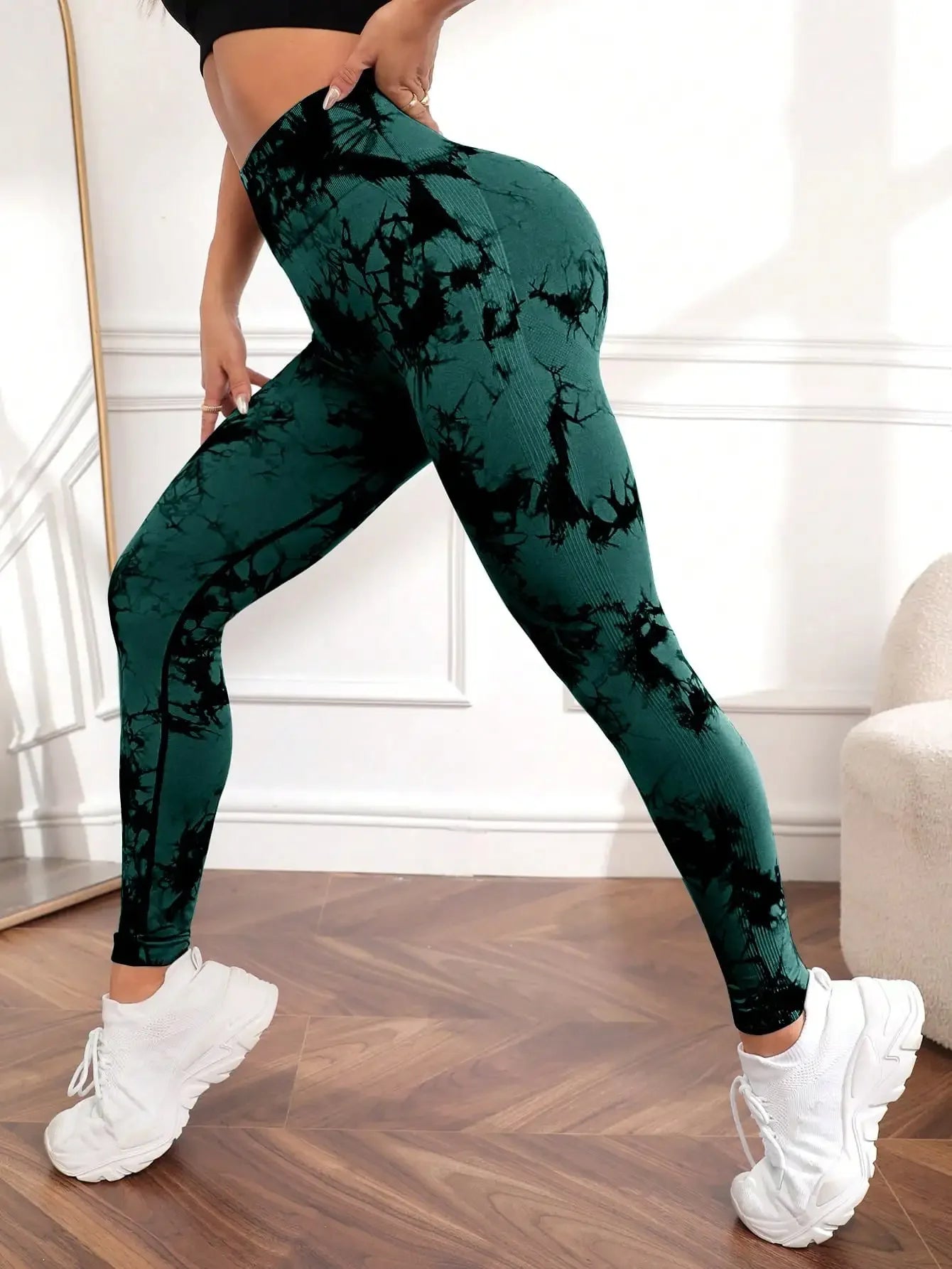 Women Yoga Pants Sport Leggings Seamless High Waist Push Up Woman Tights Fitness Workout Leggins Gym Clothing -